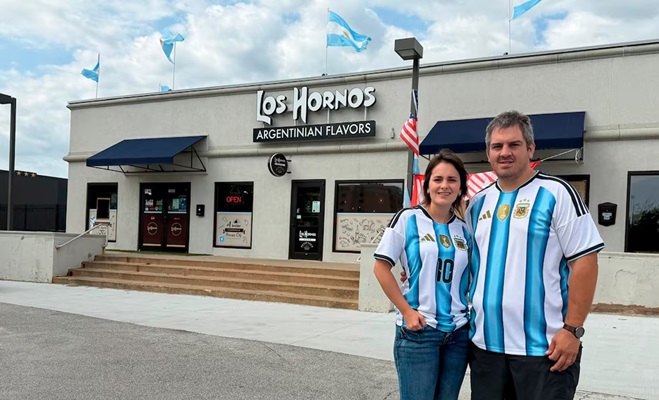 Son tucumanos y tienen un restaurante en Kansas City: la inesperada historia que cruzó sus vidas con Messi y la Selección